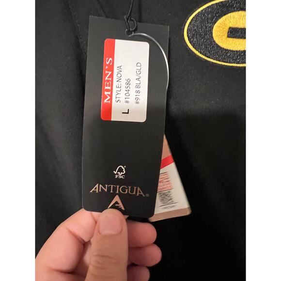 NEW WITH TAGS Grambling State University Antigua Polo Shirt Nova Men's Large - Picture 2 of 2